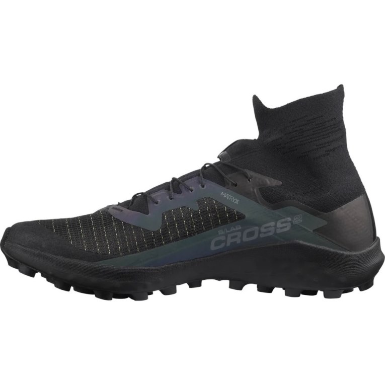 Tenis Para Trail Running Salomon S/Lab Cross 2 Hombre Negros | MX RXLW789